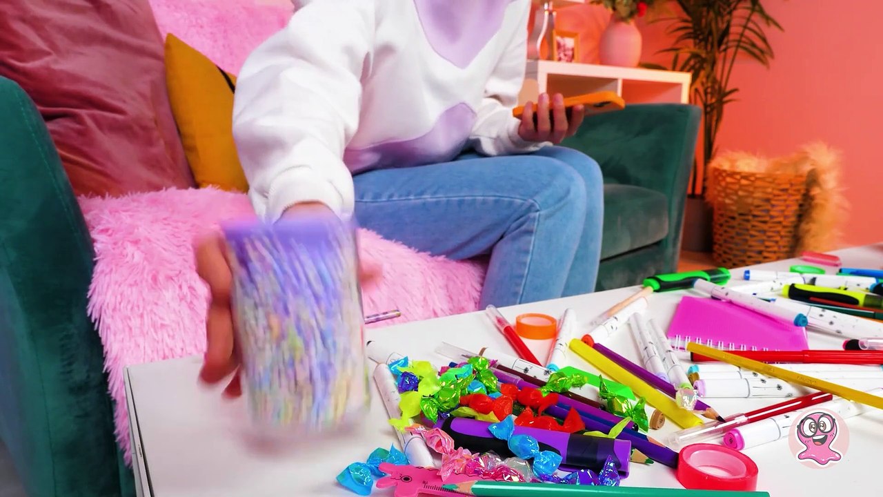 Idées DIY pour l'école | Crafts de stylo inspirés de Inside Out