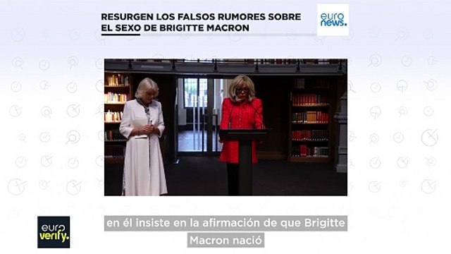 Euroverify: Resurgen los falsos rumores sobre la transexualidad de Brigitte Macron