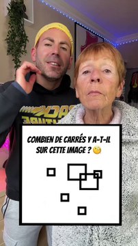 COMBIEN DE CARRÉS VOYEZ-VOUS ? ( y’a des pièges )