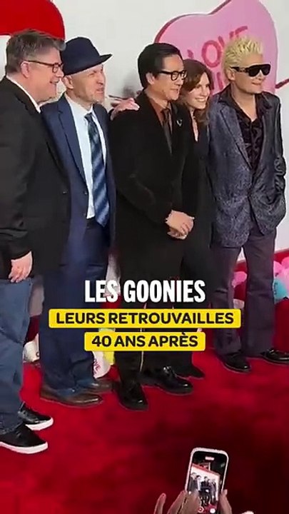 Les Goonies se sont retrouvés après 40 ans !