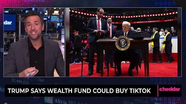 Trump Says Wealth Fund Could Buy TikTok