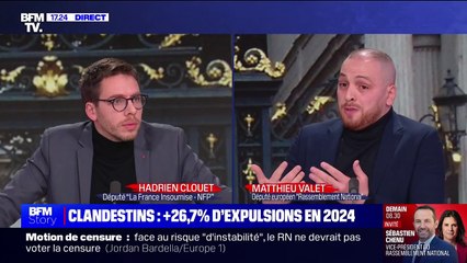 Fin du droit du sol: "On ne peut pas dire 'Il y a Mayotte et la France'", argue Matthieu Valet (RN)