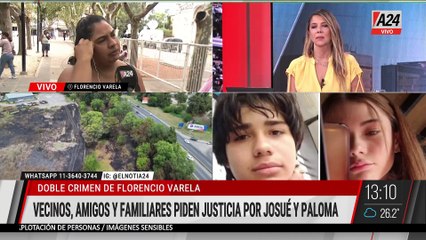 📢 DOBLE CRIMEN DE FLORENCIO VARELA: HABLA LA MUJER QUE HABLÓ CON EL JOVEN QUE VIO LOS CUERPOS