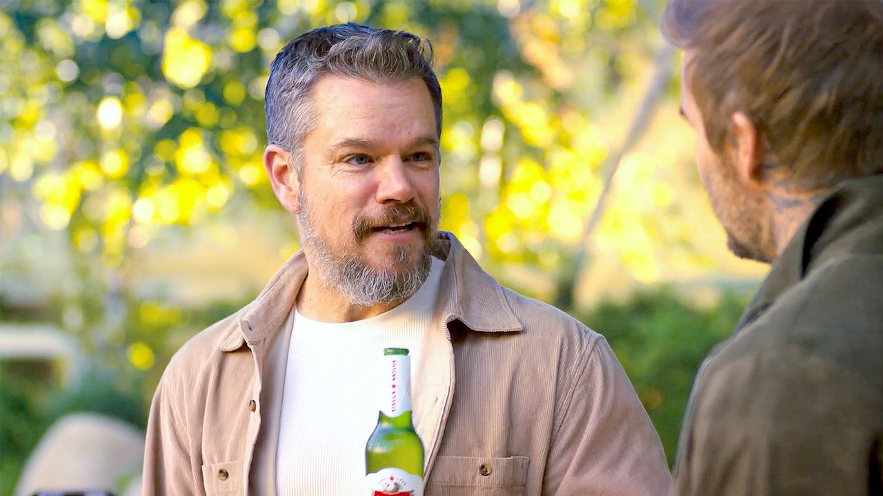 Stella Artois Super Bowl 2025 Commercial with Matt Damon