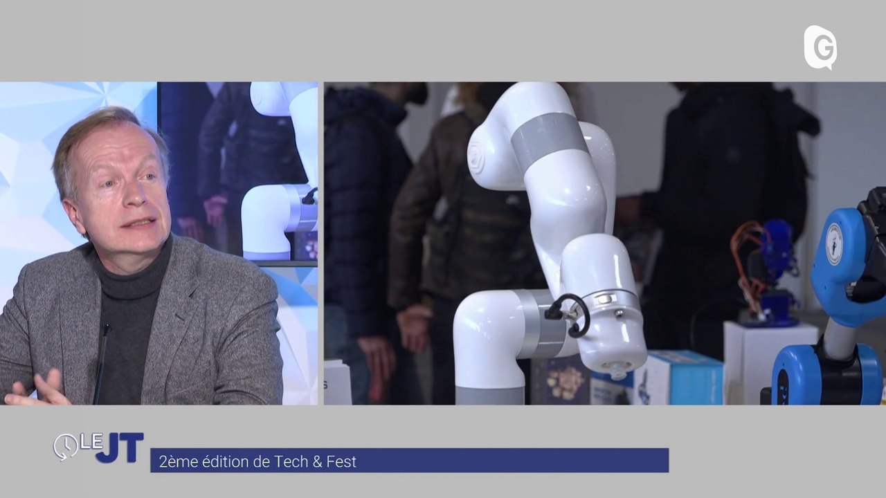 Le JT - 04/02/25 - L'innovation au sommet pour la 2ème édition de Tech & Fest mercredi et jeudi à Alpexpo Grenoble.