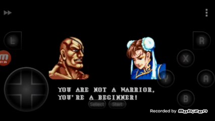 Street Fighter II Turbo: Hyper Fighting Sagat vs Chun-li luta completa