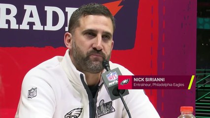 Super Bowl LIX - Sirianni : “Barkley est un leader spécial”