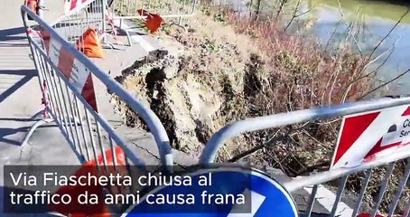 Strada chiusa senza preavviso ad Aguscello