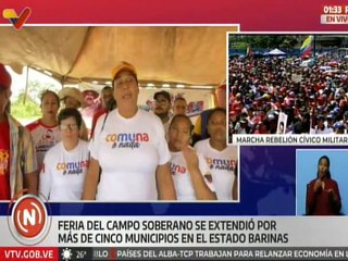 Feria del Campo Soberano se extiende por más de cinco municipios del estado Barinas