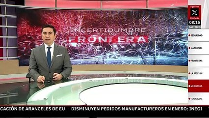 Mexicanos protestan por política arancelaria y migratoria en El Paso, Texas