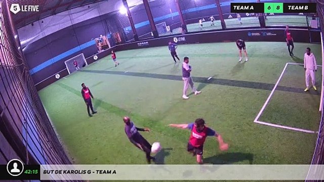 But de Karolis G - Team A