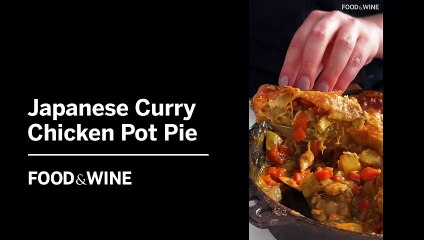 Japanese Curry Chicken Pot Pie