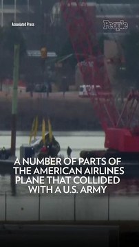 American Airlines Wreckage Lifted Out of Potomac as Efforts Continue to Recover Bodies of D.C. Plane Crash Victims