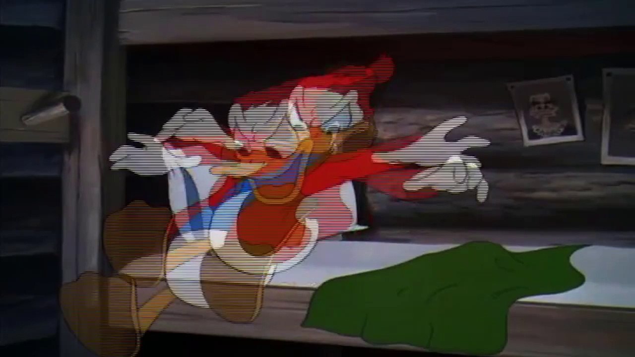 Donald Duck Cartoons 66 - Chip 'n' Dale 1947 | Donald Duck chops down Chip and Dale's Home and the Adventure begains
