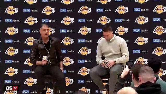 The Best 3 Minutes from Luka Dončić’s First Press Conference as a Laker!