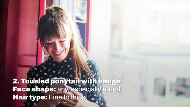 Medium-Length Hair With Bangs