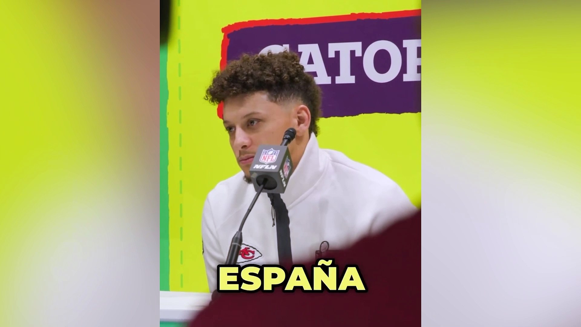 Patrick Mahomes: la comida espaola es de primera