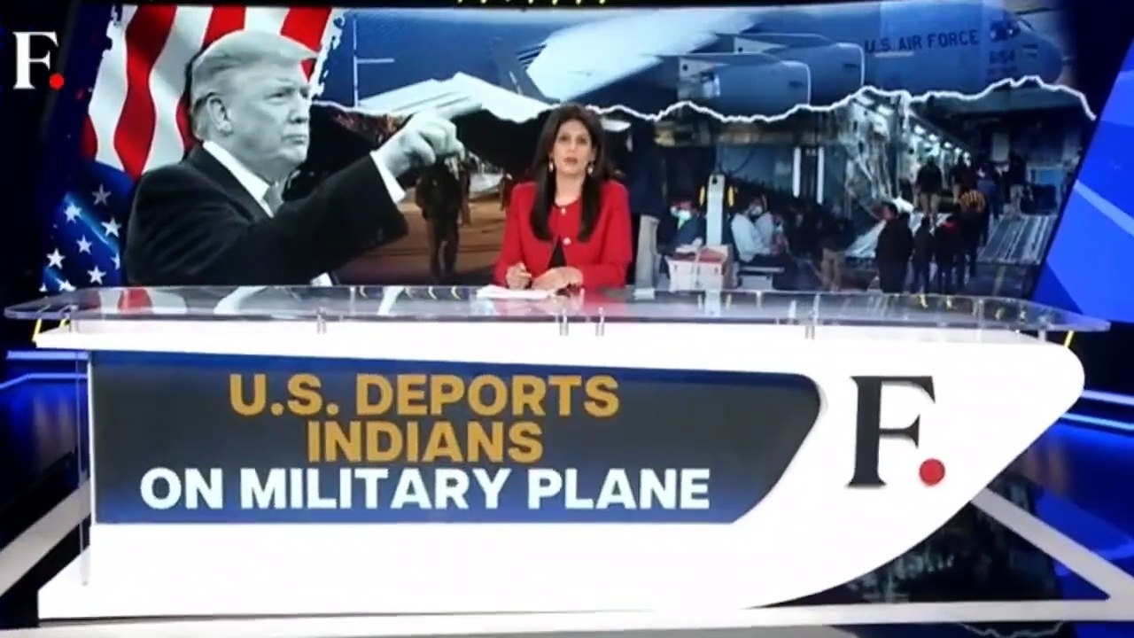 US Deports Illegal Indian Migrants Amid Trump Crackdown |  Vantage with Palki Sharma