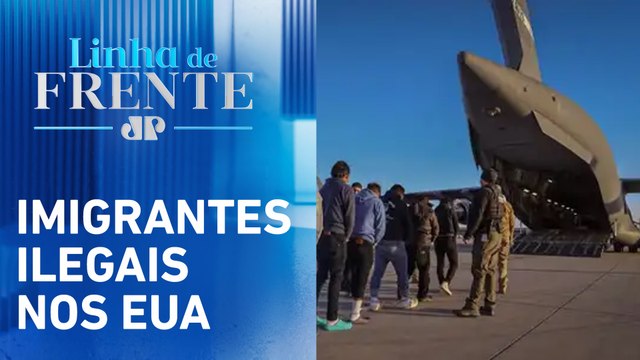 Mais um voo com deportados chega ao Brasil nesta sexta (07) | LINHA DE FRENTE