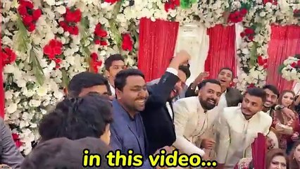 Barat Night of Asjad and Marium💕Dogar ny Match ka stress ly lia🥺