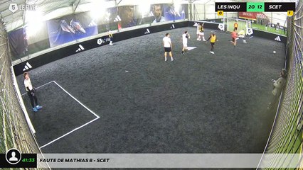 Faute de Mathias B - Scet