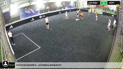 Faute de Mounir K - Les Inqualifiables Fc