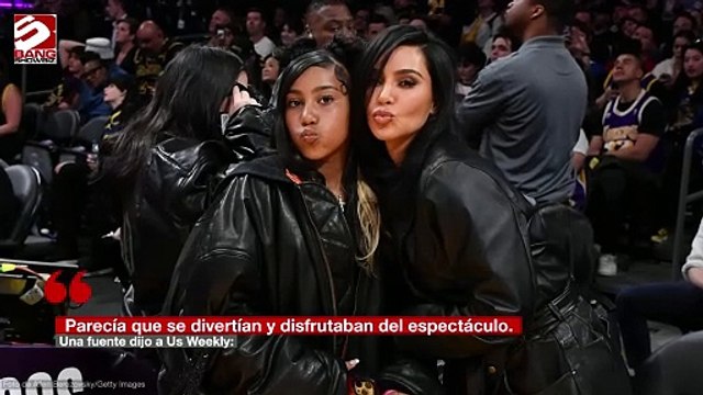 Kim Kardashian llevó a su hija a ver 'Wicked' mientras Kanye West asistía a los Grammy