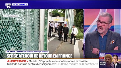 Richard Sedillot, avocat de Serge Atlaoui: "C'est une victoire de la vie sur la mort"