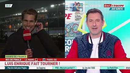 Le PSG avec Kvaratskhelia, Safonov et Mayulu au Mans  - Foot - Coupe de France