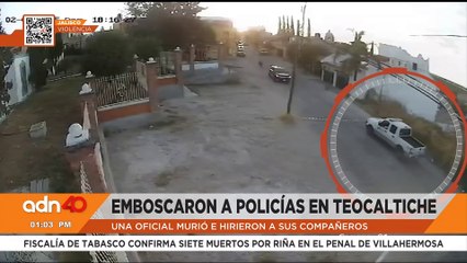 Captan emboscada a policías en Teocaltiche, Jalisco; reportan un oficial muerto