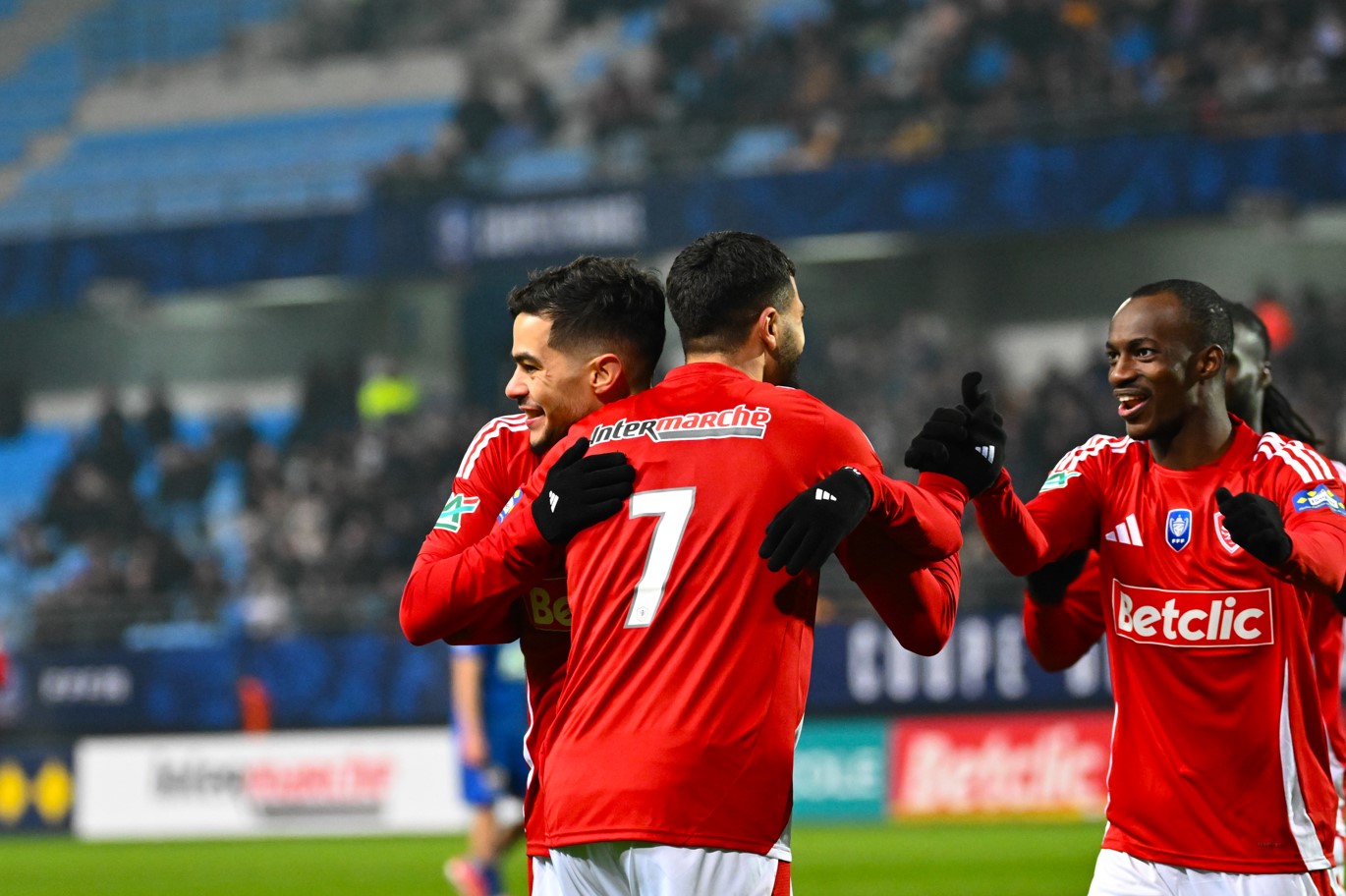 Coupe de France : Brest se qualifie sur le fil pour les quarts à Troyes