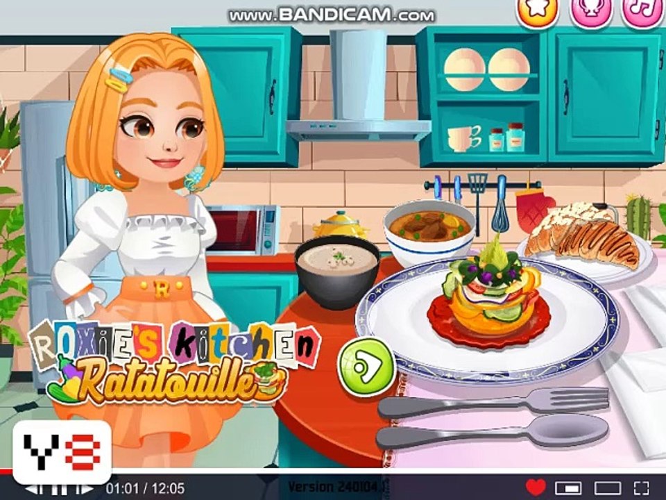 making ratatouille
