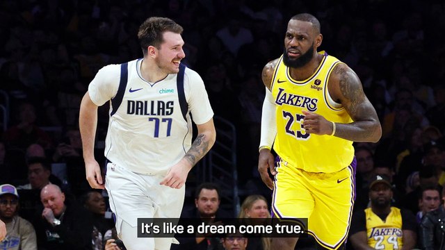 'Dream come true' for Doncic to link up with LeBron in LA