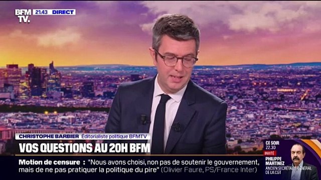 VOS QUESTIONS AU 20H - 49.3, CBD, baisse de la franchise de TVA... Les réponses à vos questions