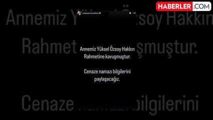 Mahmut Tuncer'in acı günü: Annesinin vefat ettiğini duyurdu