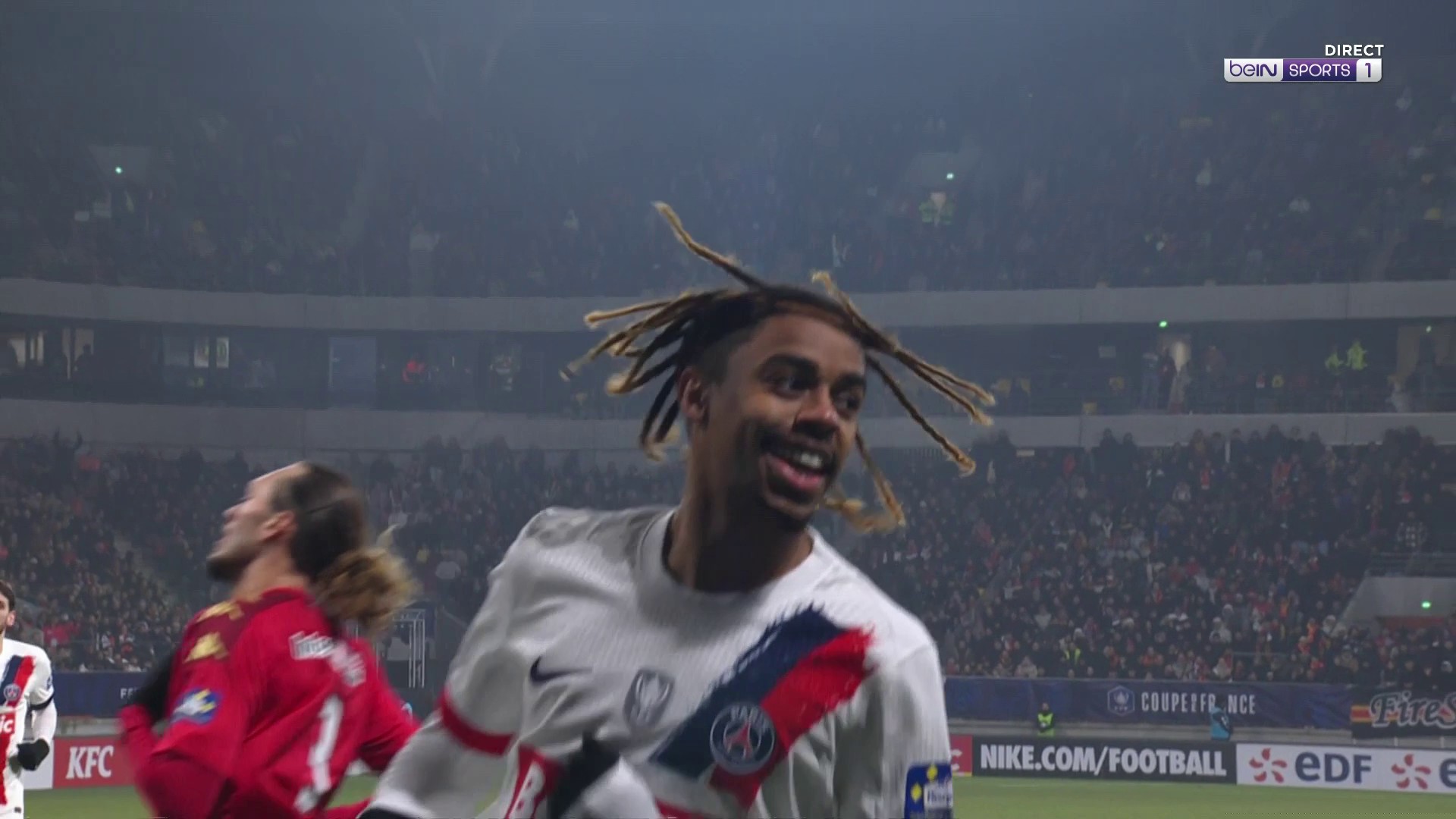 Coupe de France : A peine entrée, Barcola permet ay PSG de faire le break