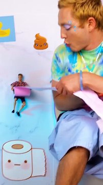 Porte-papier toilette fait maison amusant par Ken 🧻🌟 #diy #reverse