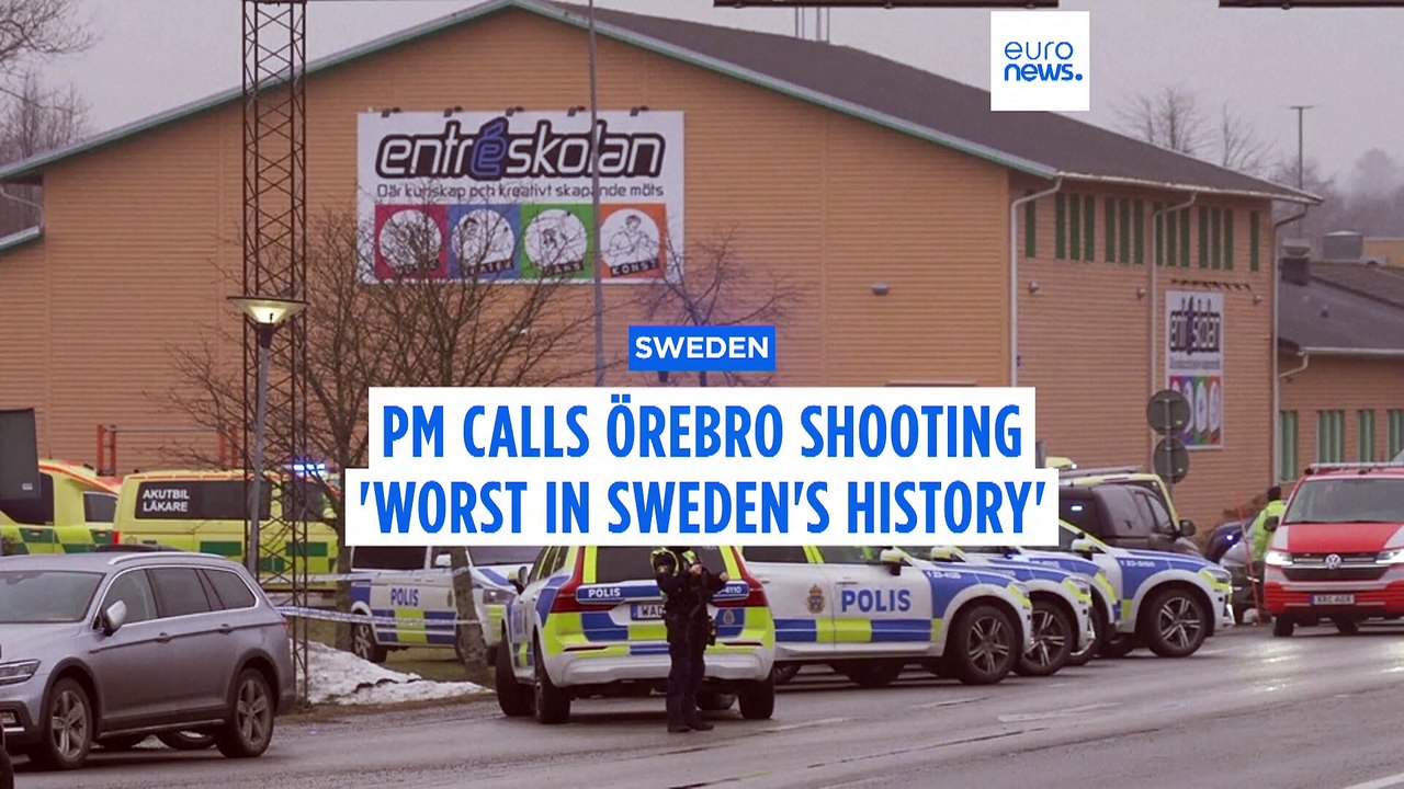 Sweden: Prime Minister Ulf Kristersson calls Örebro shooting 'worst in Swedish history'