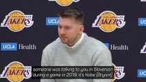 'I wish Kobe and Gigi were here to see this' - Doncic on Lakers trade