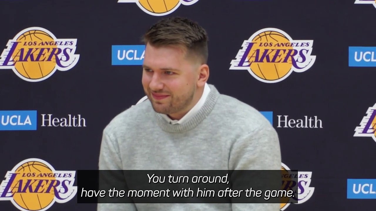 'I wish Kobe and Gigi were here to see this' - Doncic on Lakers trade