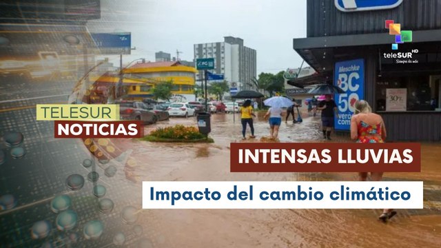 Sao Paulo bajo las aguas por las intensas lluvias