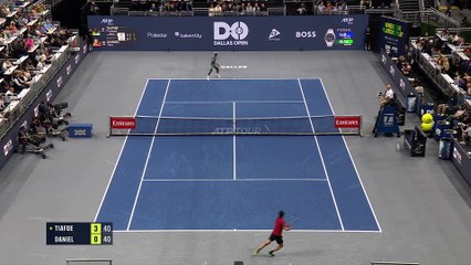 Dallas - Tiafoe vient à bout de Daniel en 3 sets