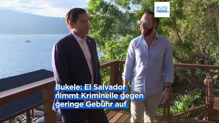 "Tolle Idee": Musk begrüßt Abschiebung von Migranten und Kriminellen US-Bürgern nach El Salvador