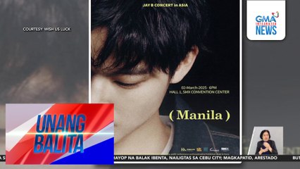 GOT7 member Jay B, may upcoming concert in Manila sa March 2 | Unang Balita