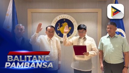 Bagong PDEA Chief Isagani Nerez, nanumpa na sa Malacañang