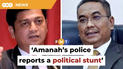 Amanah’s multiple police reports against Sanusi a ‘stunt’, says lawyer