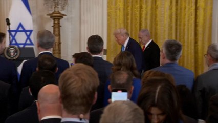 Trump says U.S. will take over Gaza Strip