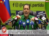 Partido Copei apoya investigación de robo de recursos por la ultraderecha venezolana