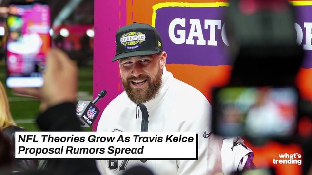 Taylor Swift Proposal Rumor Spreads Amid Travis Kelce Interview & VIRAL ‘Super Bowl Script’ Theory