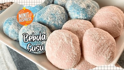 Bebola Susu, Manisan Mudah Sangai Tepung Sahaja